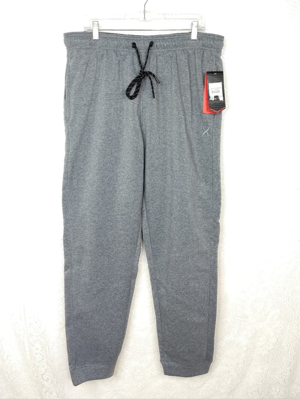 Game Time Men's Gray Athletic Joggers Size 2X